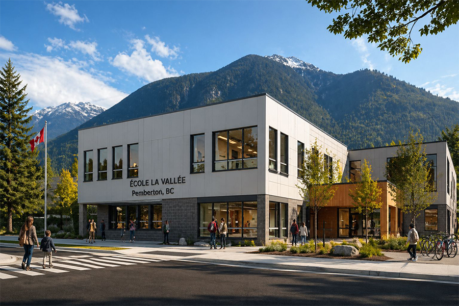 Ecole La Vallee New School,Pemberton,BC